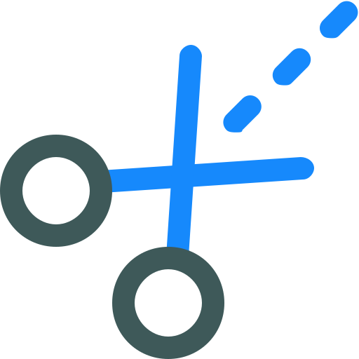 cortar icono gratis