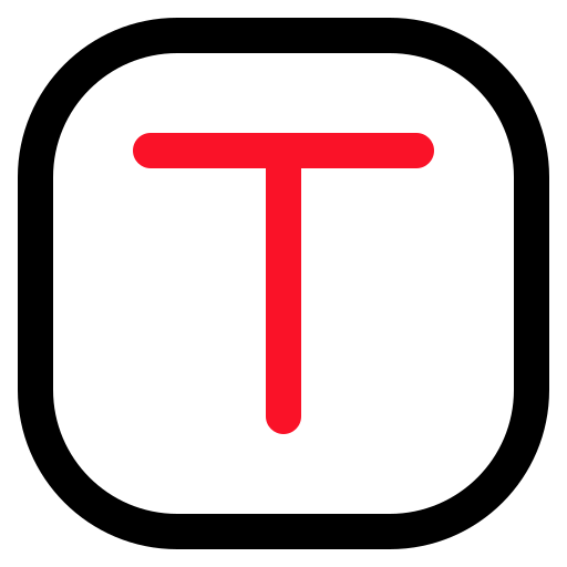 Typography free icon