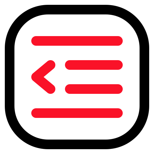 gauche Icône gratuit