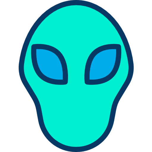 Alien Kiranshastry Lineal Color Icon