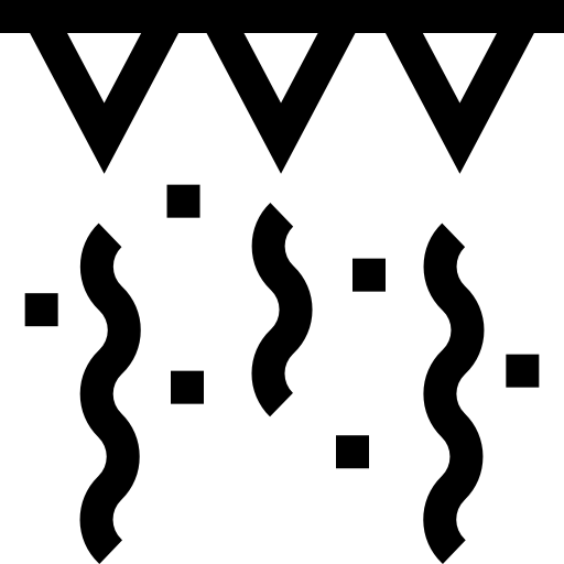 Конфетти бесплатно иконка