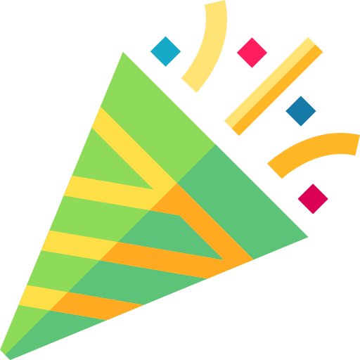 Конфетти бесплатно иконка