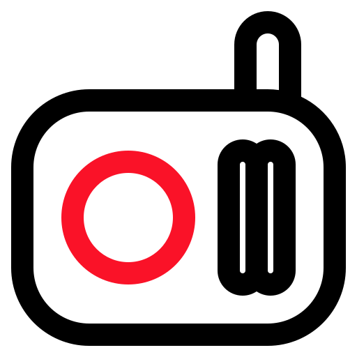 라디오 무료 아이콘