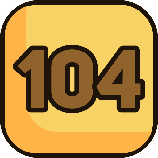 104 icono gratis