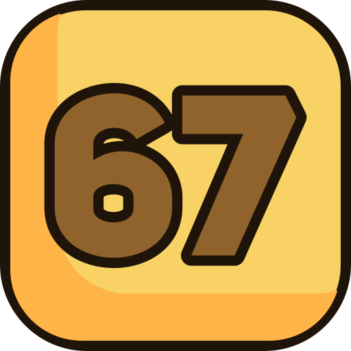 67 grátis ícone