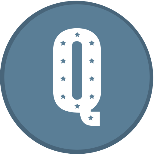 letra q icono gratis