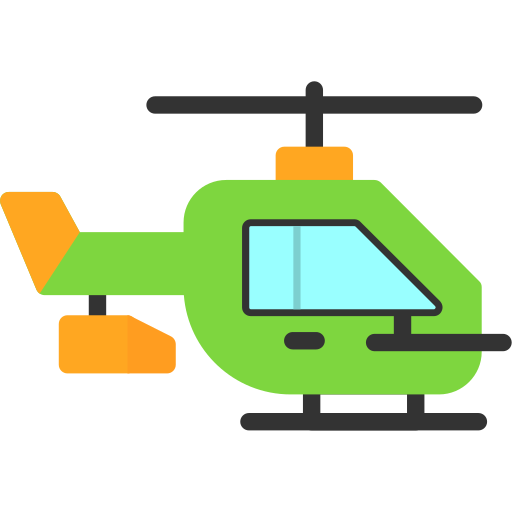 helicóptero icono gratis