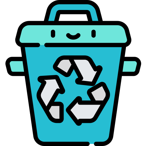 Icono de papelera de reciclaje