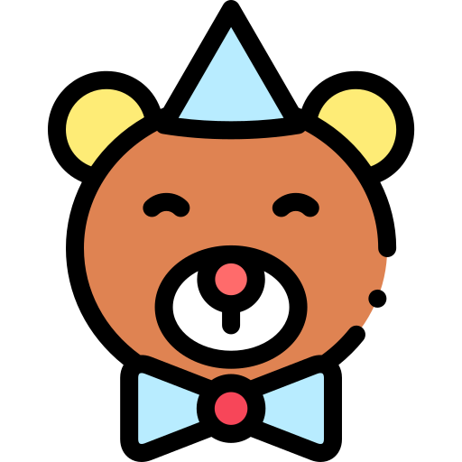 oso de peluche icono gratis