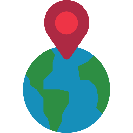 Gps turkkub Flat icon