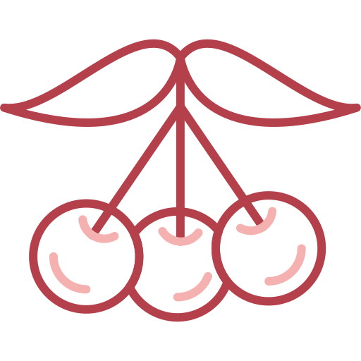 cerezas icono gratis