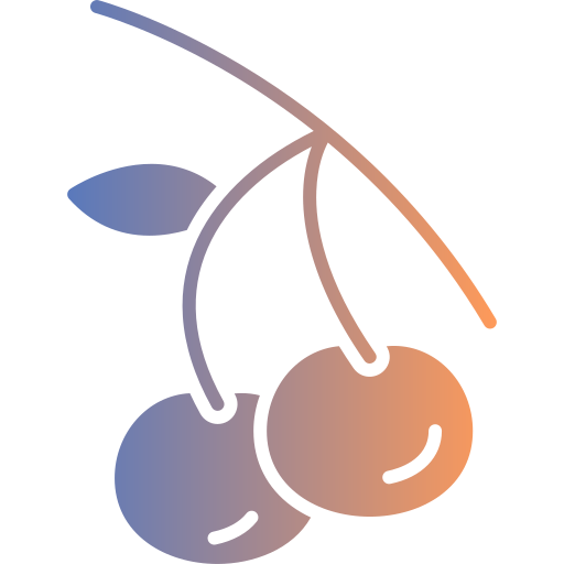 cerezas icono gratis