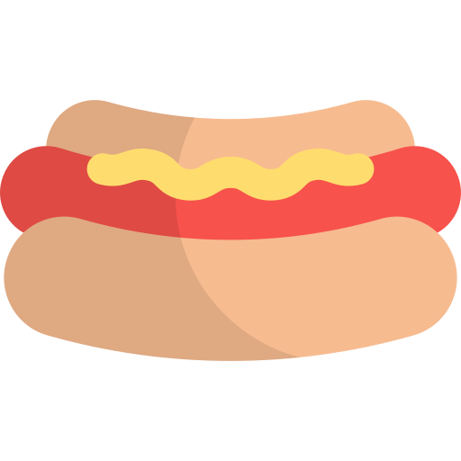 hot dog icono gratis