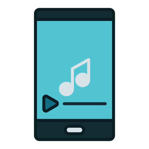 reproductor de música icono gratis