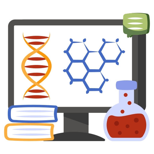 libro de ciencia icono gratis