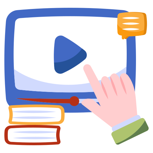 vidéo éducative Icône gratuit vidéo éducative Icône gratuit