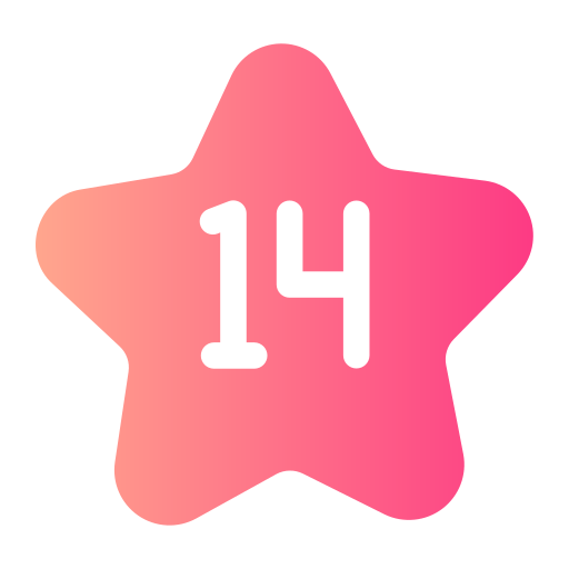 catorce icono gratis