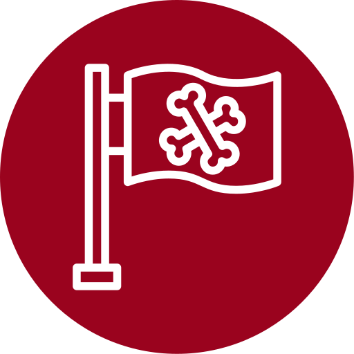 Pirate flag free icon Pirate flag free icon