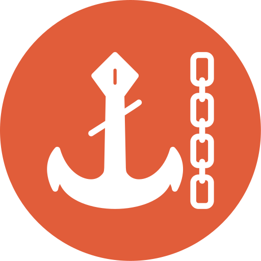 Anchor free icon