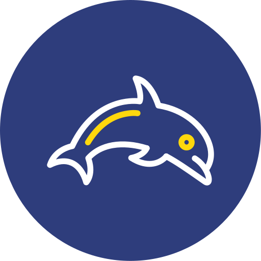 Дельфин бесплатно иконка