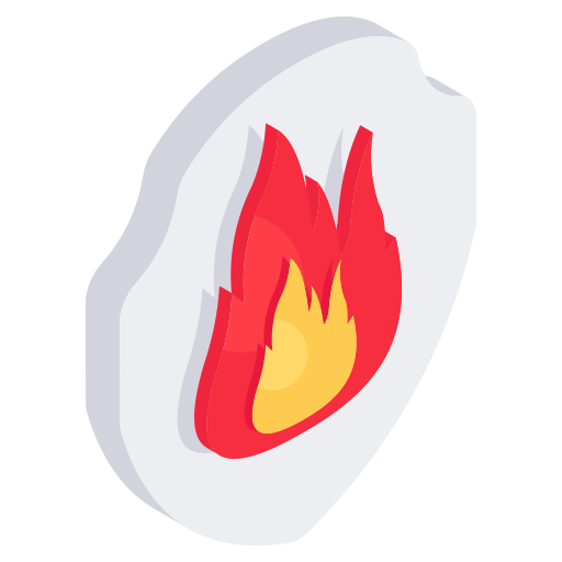 incendio icono gratis