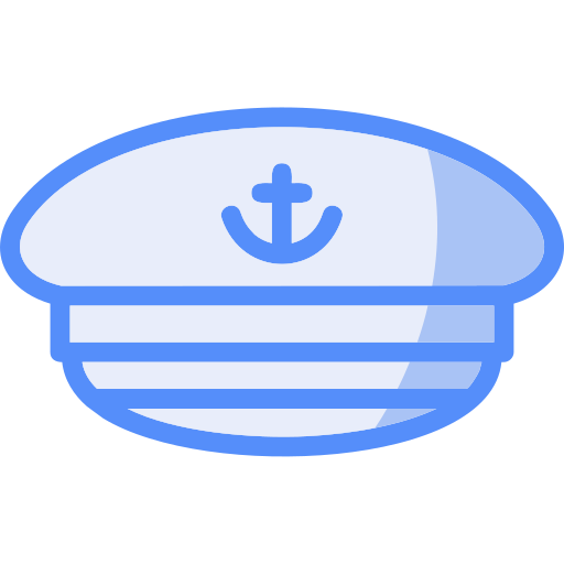 Captain hat free icon