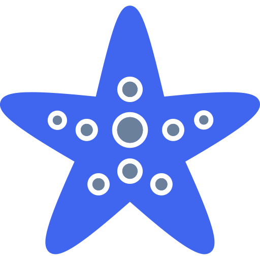 estrella de mar icono gratis