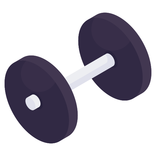 Dumbell free icon
