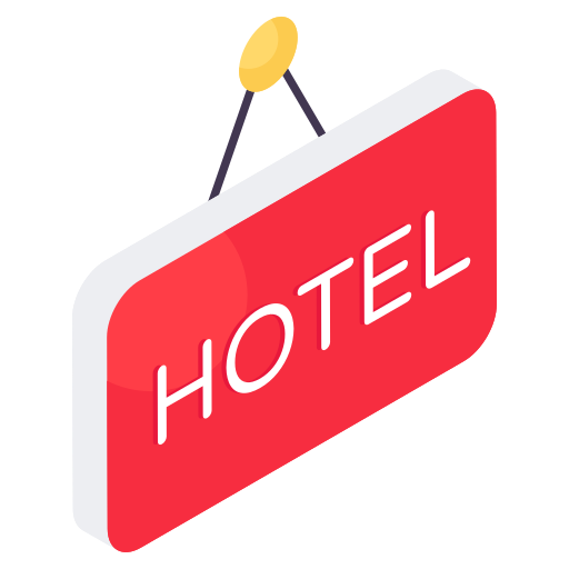 sinal de hotel grátis ícone sinal de hotel grátis ícone