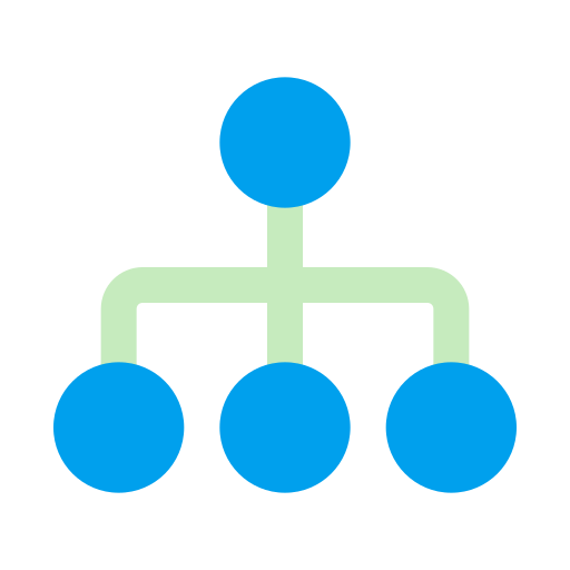 organización icono gratis