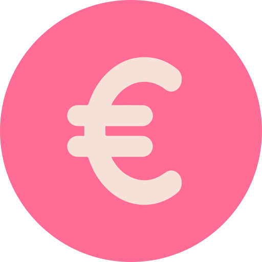 euro icono gratis