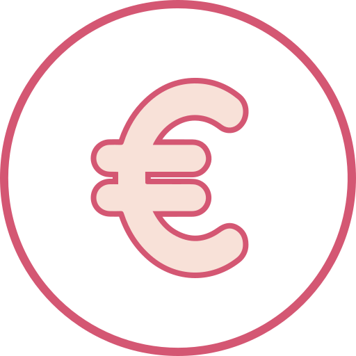 euro icono gratis