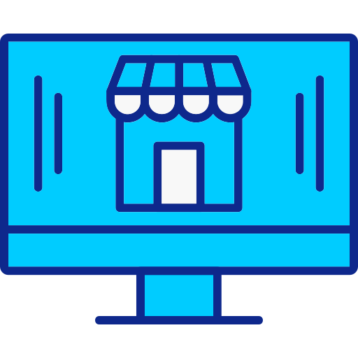 tienda en línea icono gratis