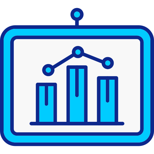 gráfico de barras icono gratis