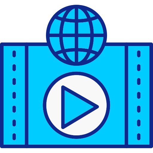 anuncio de vídeo icono gratis