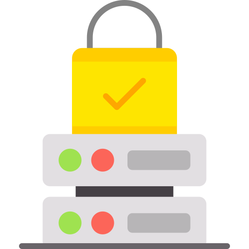 protección de datos icono gratis