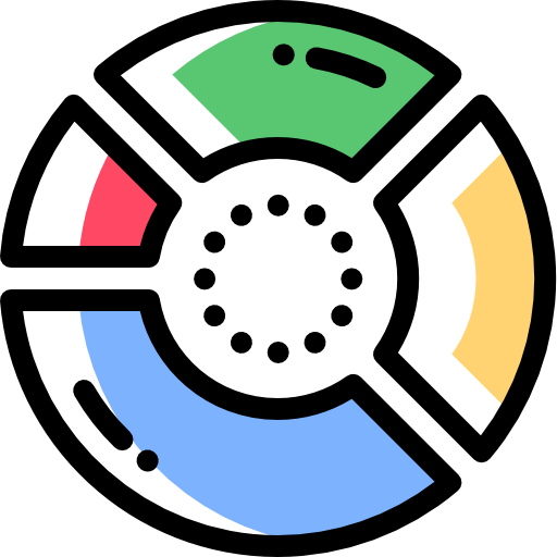 Pie chart free icon