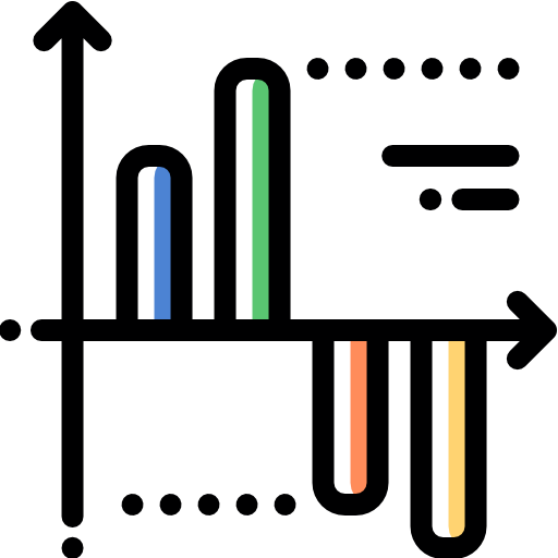 gráfico de barras grátis ícone gráfico de barras grátis ícone