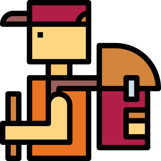 Backpacker Smalllikeart Lineal Color Icon