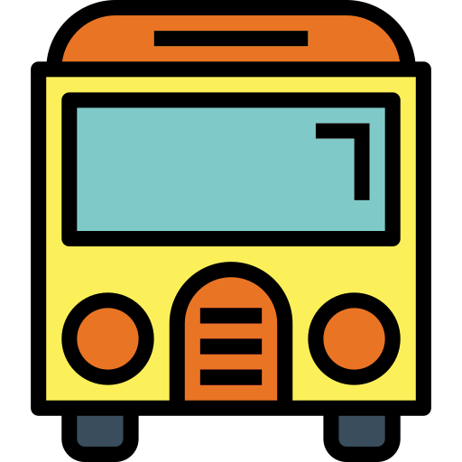 Bus Smalllikeart Lineal Color icon