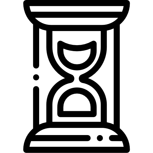 reloj de arena icono gratis