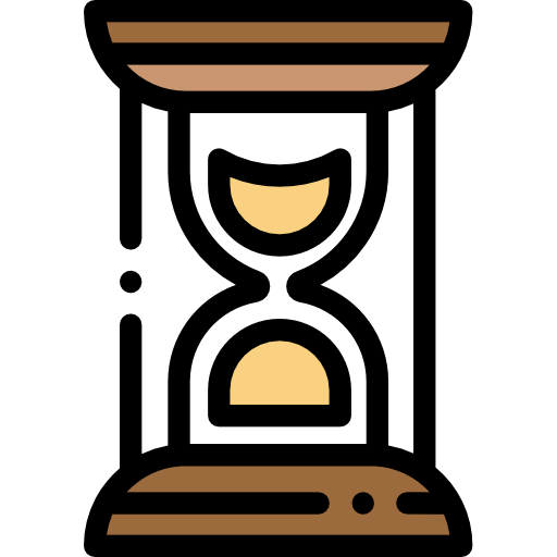 reloj de arena icono gratis