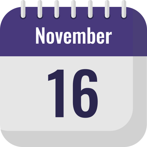 dieciséis icono gratis