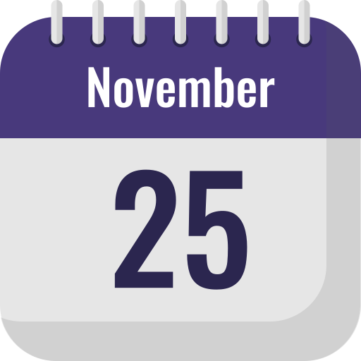 25 de novembro grátis ícone 25 de novembro grátis ícone