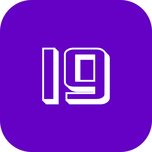 dix-neuf Icône gratuit