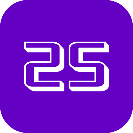 25 grátis ícone 25 grátis ícone