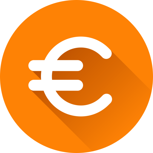 euro icono gratis