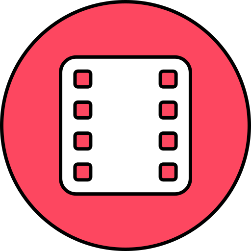 película icono gratis