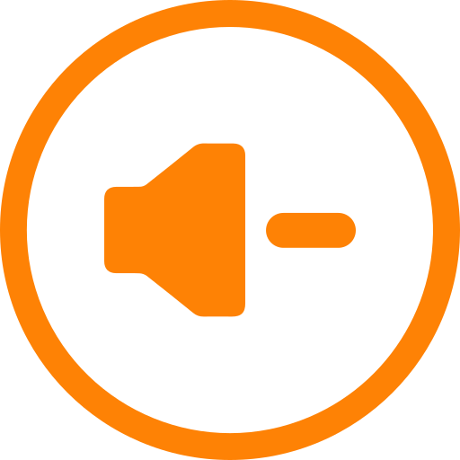 Reduce volume - Free ui icons