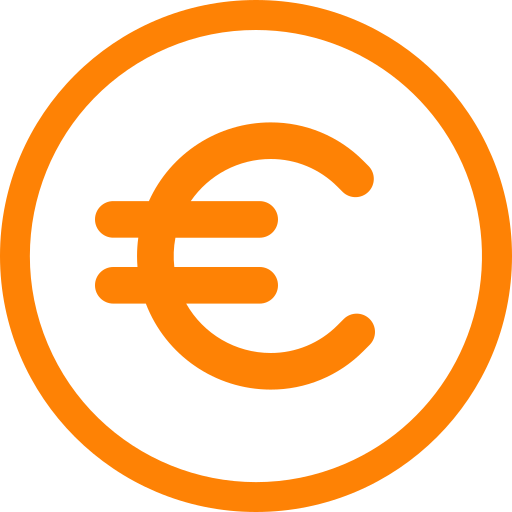 euro icono gratis